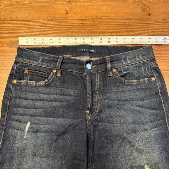 Level 99 Women's Morgan Slouchy Straight-Leg 27 Style EY2C62 Anthropologie - Picture 3 of 7